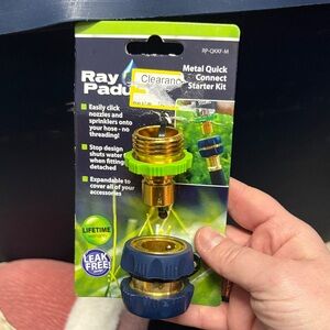 Metal Quick Connect Starter Kit - Green and Blue